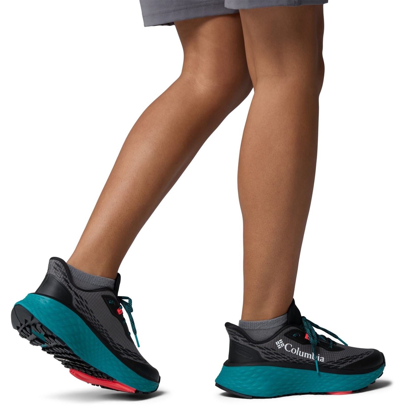 Columbia Konos Trillium Polyester Women's City Grey/Teal Chloride Sandals