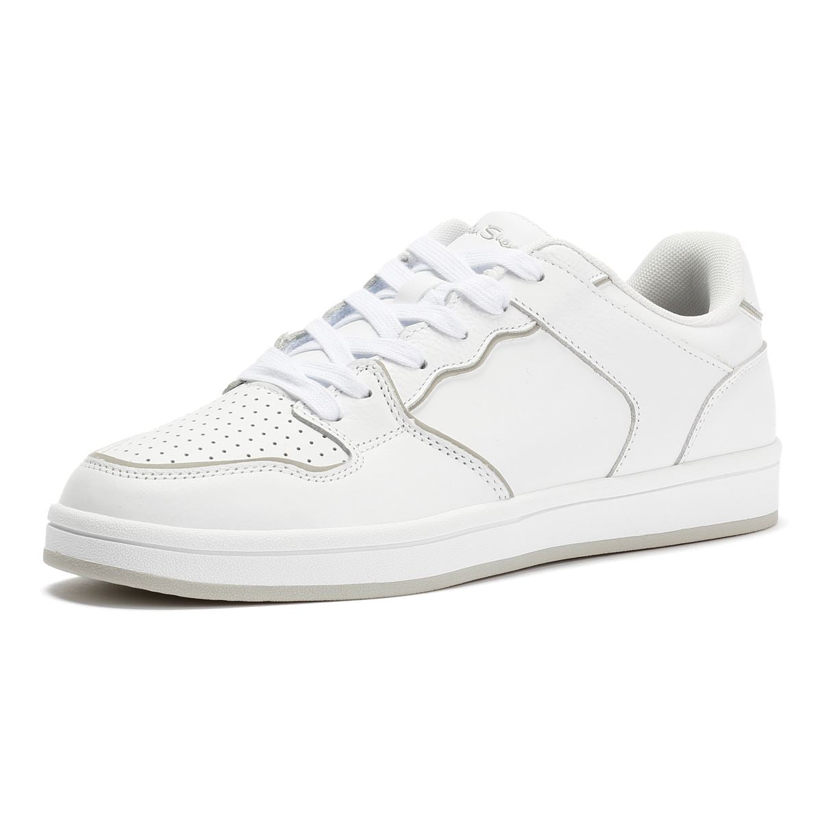 Ben Sherman Club Leather Men's White Sneakers