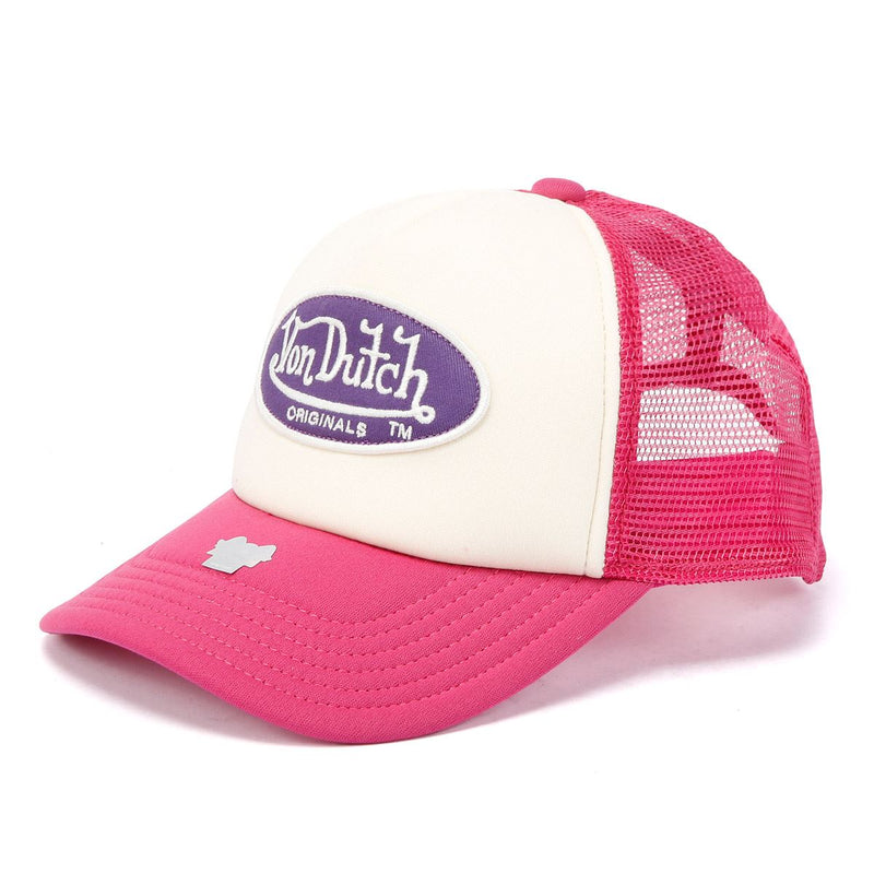 Von Dutch Trucker Tamper Cotton Pink / Purple Caps