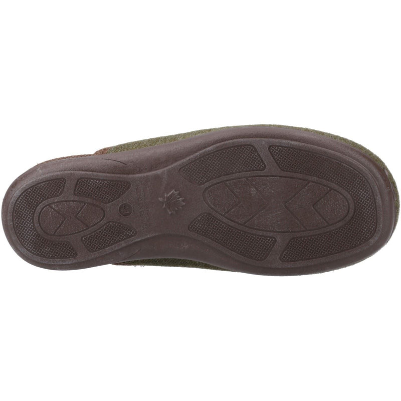 Cotswold Spelsbury Textile Men's Khaki Mules