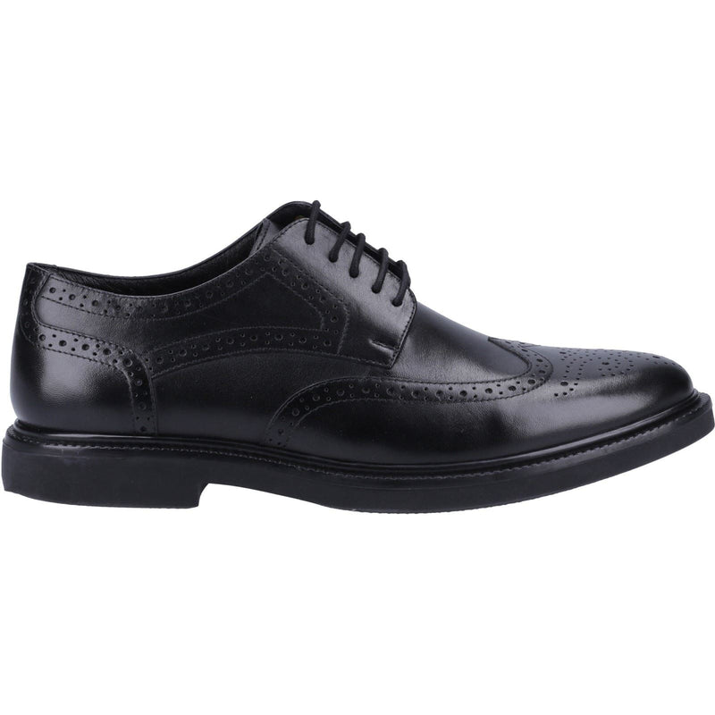 Hush Puppies Kingston Leather Men's Black Brogues Shoes