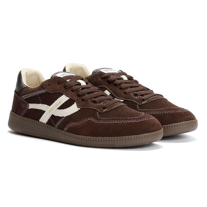 Pompeii Elan Sala Suede Men's Ecru/Biscuit Sneakers