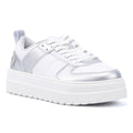 Hugo Lyssa Tennis Women's White/Silver Sneakers