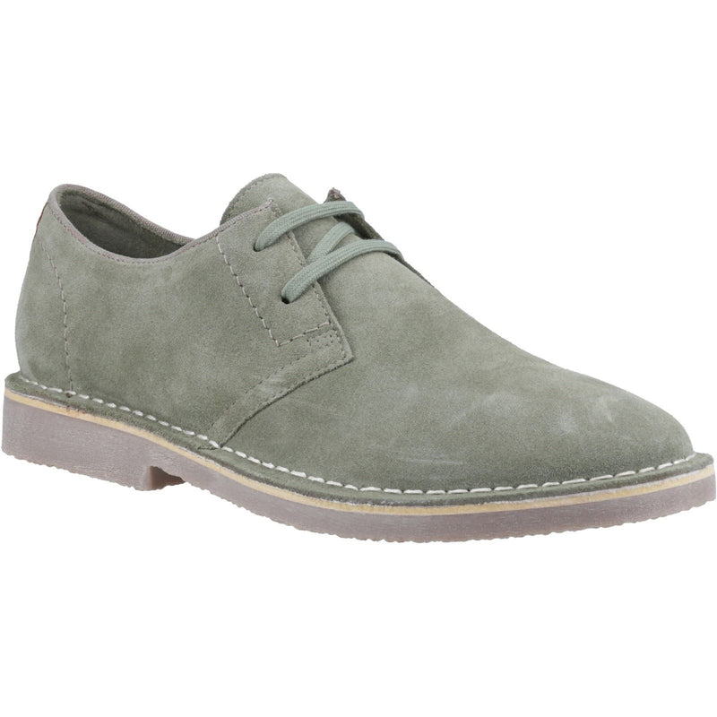 Hush Puppies Scout Suede Men's Sage Lace-Up Shoes
