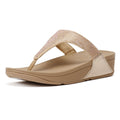 FitFlop Lulu Crystal Women's Latte Beige Sandals