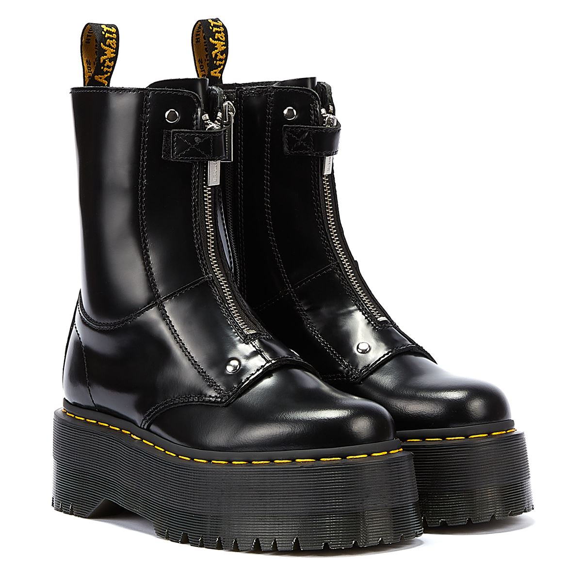 Dr. Martens Jetta Hi Max Buttero Women s Black Boots Tower