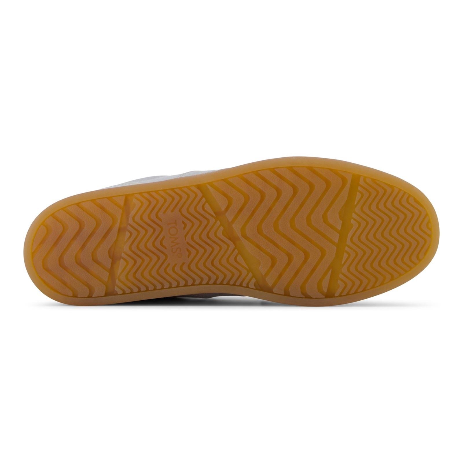 TOMS Collins Leather Women's Silver Sneakers