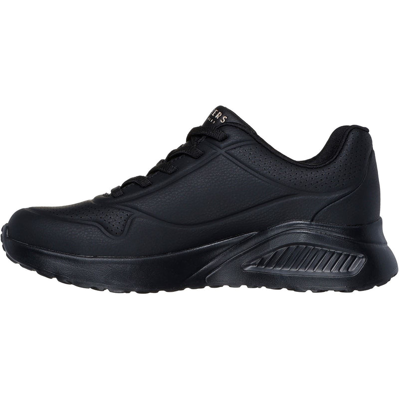 Skechers Uno Lite Lite Work Synthetic Women's Black Trainers