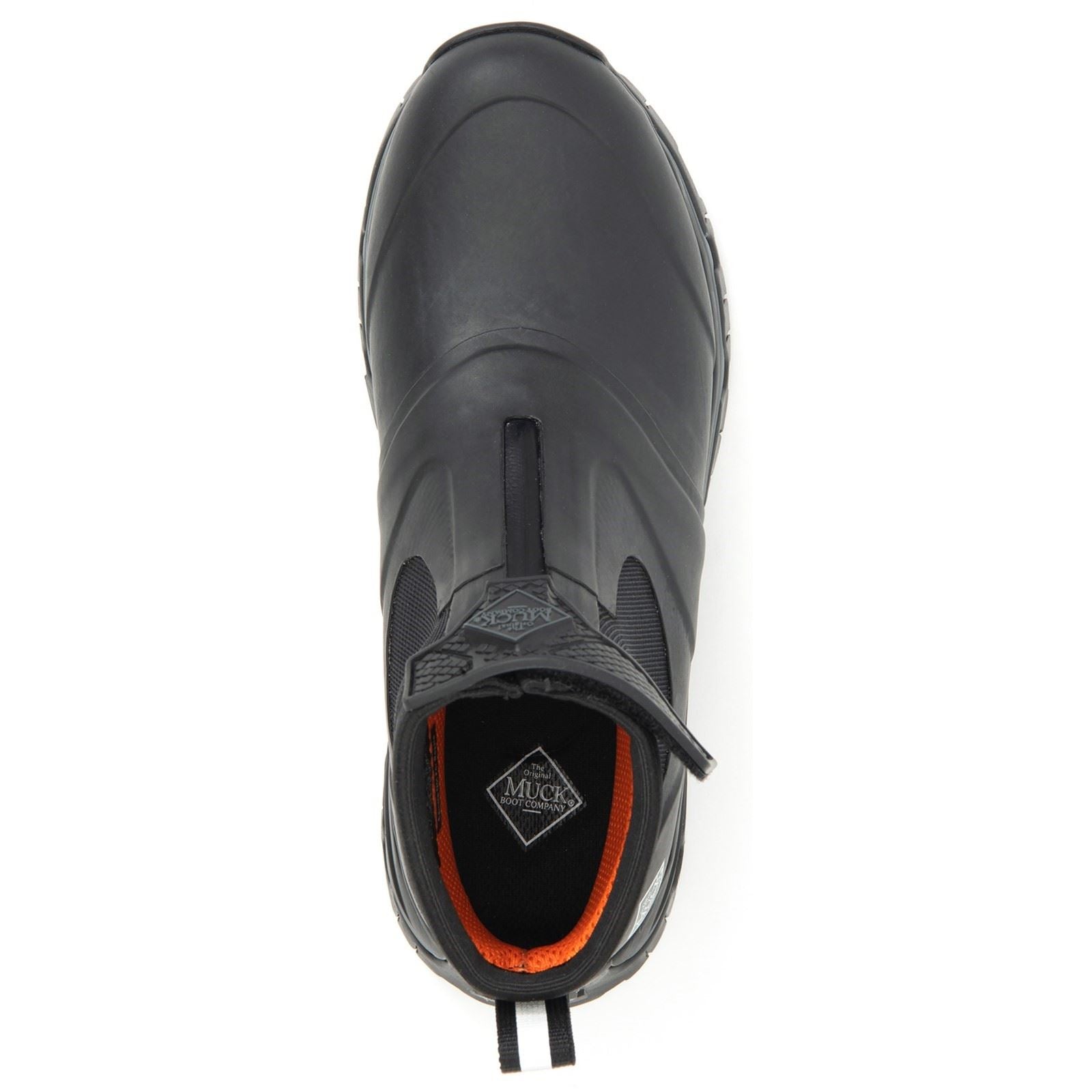 Muck Boots Apex Mid Zip Rubber Black/Dark Shadow Wellington Boots
