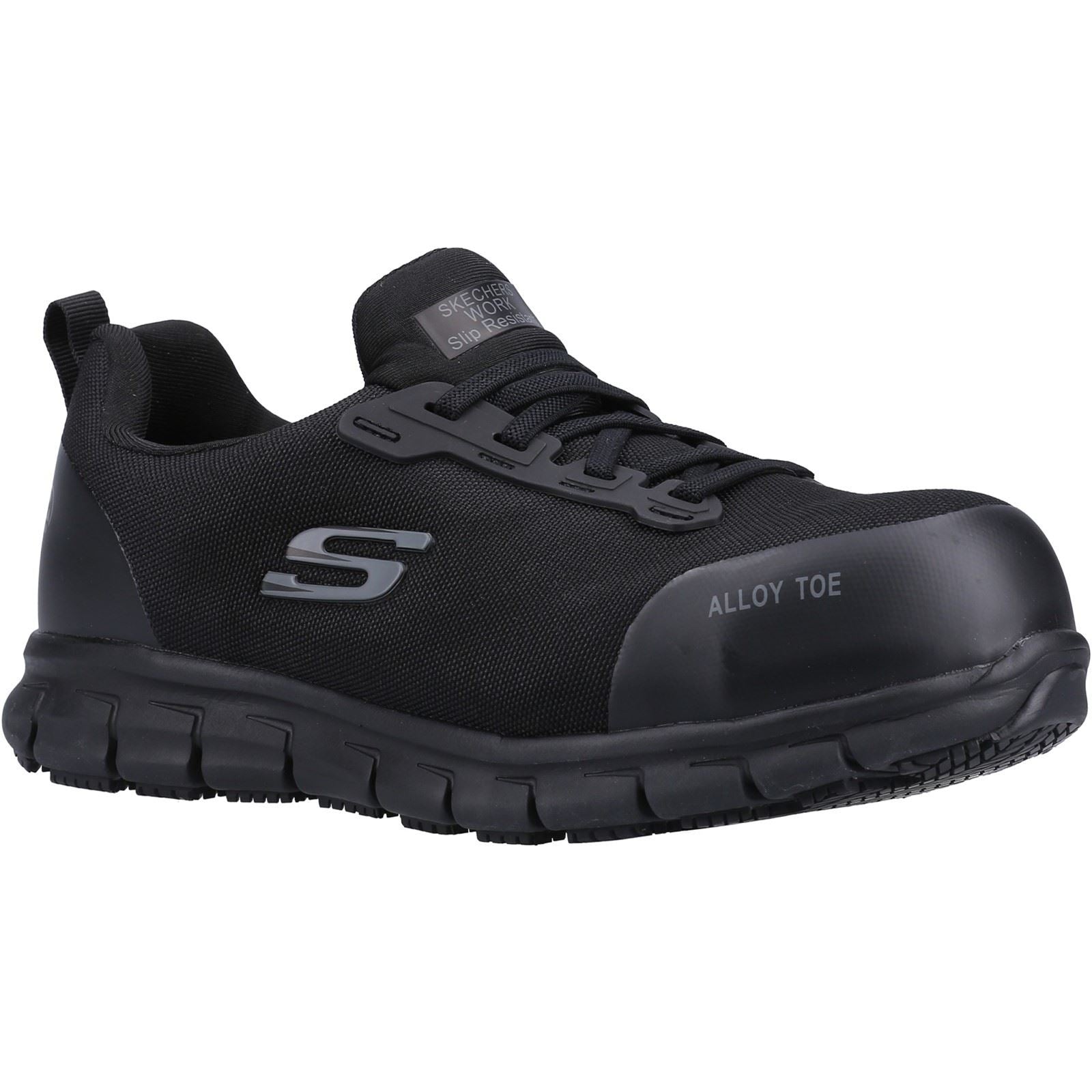Skechers Workwear Sure Track Jixie Textile Women's Black Safety Sneakers