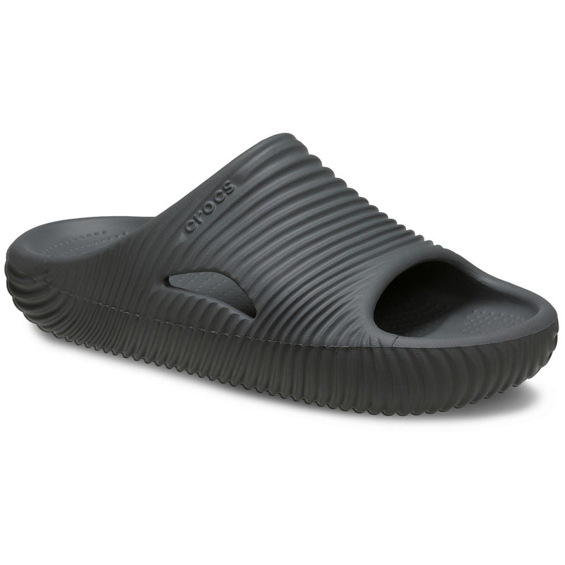 Crocs Mellow Tide Recovery Thermoplastic Slate Grey Slides