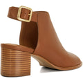 Dune Joupin Leather Women's Tan Sandals