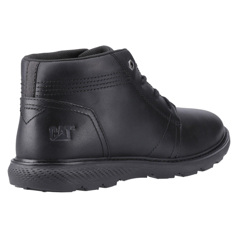 Caterpillar Trey 2.0 Leather Men's Black Ankle Boots