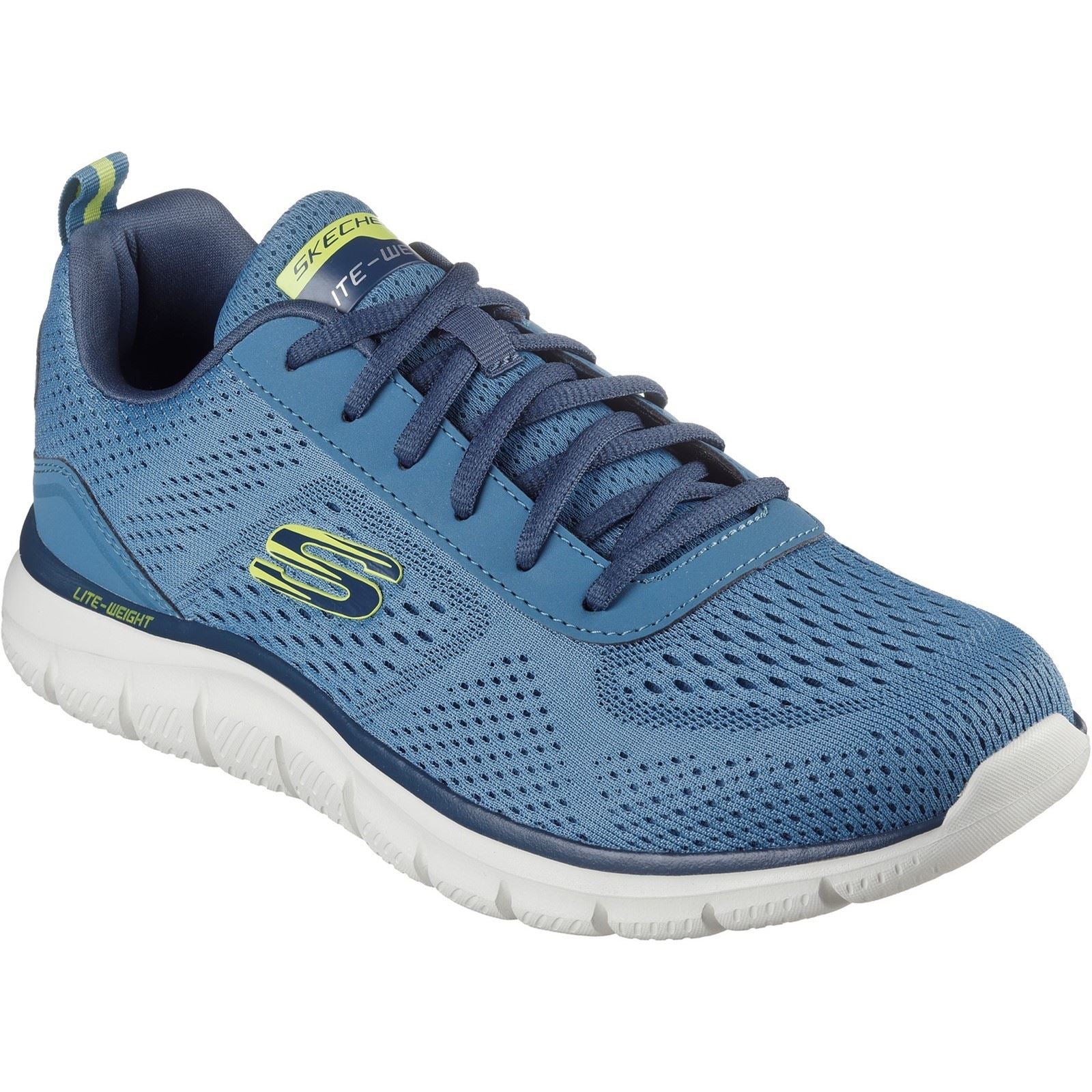Skechers Track Leshur Synthetic Men's Slate Sneakers