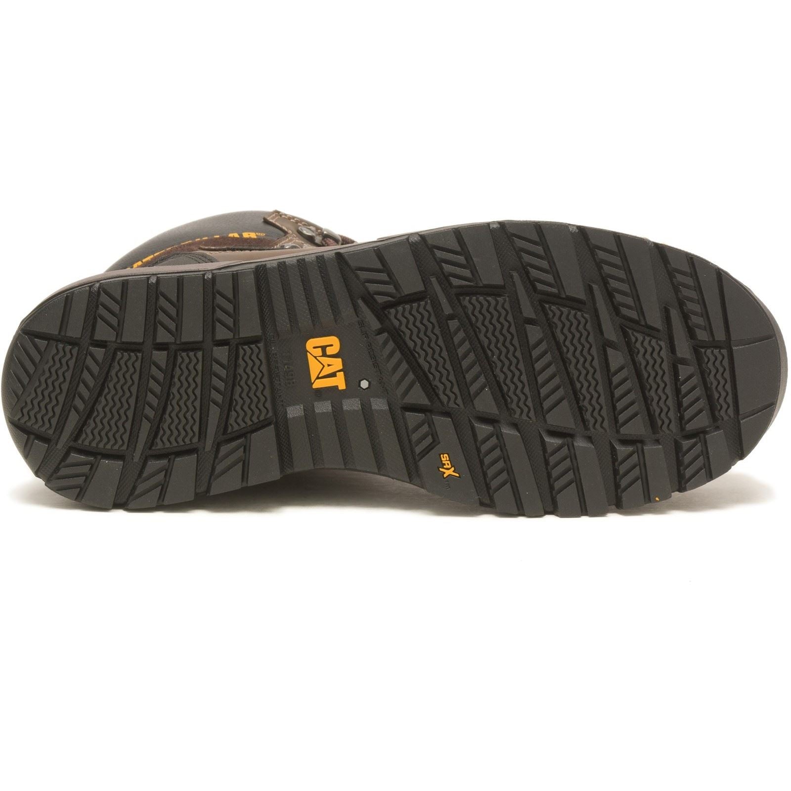 Caterpillar Diagnostic 2.0 Leather Coffee Safety Boots