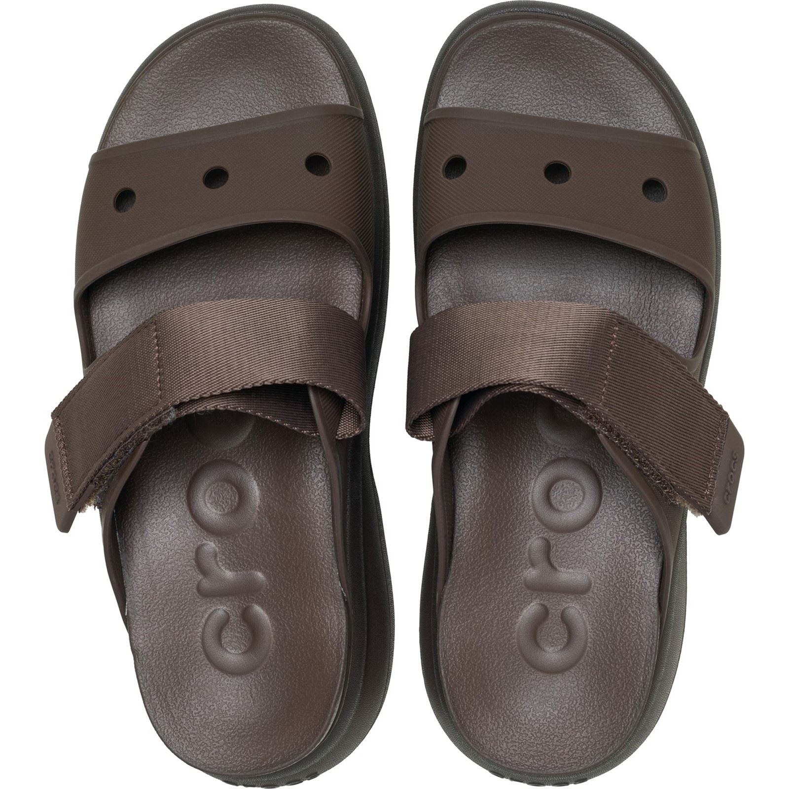 Crocs Soho Two Strap EVA Women's Coffee Sandals