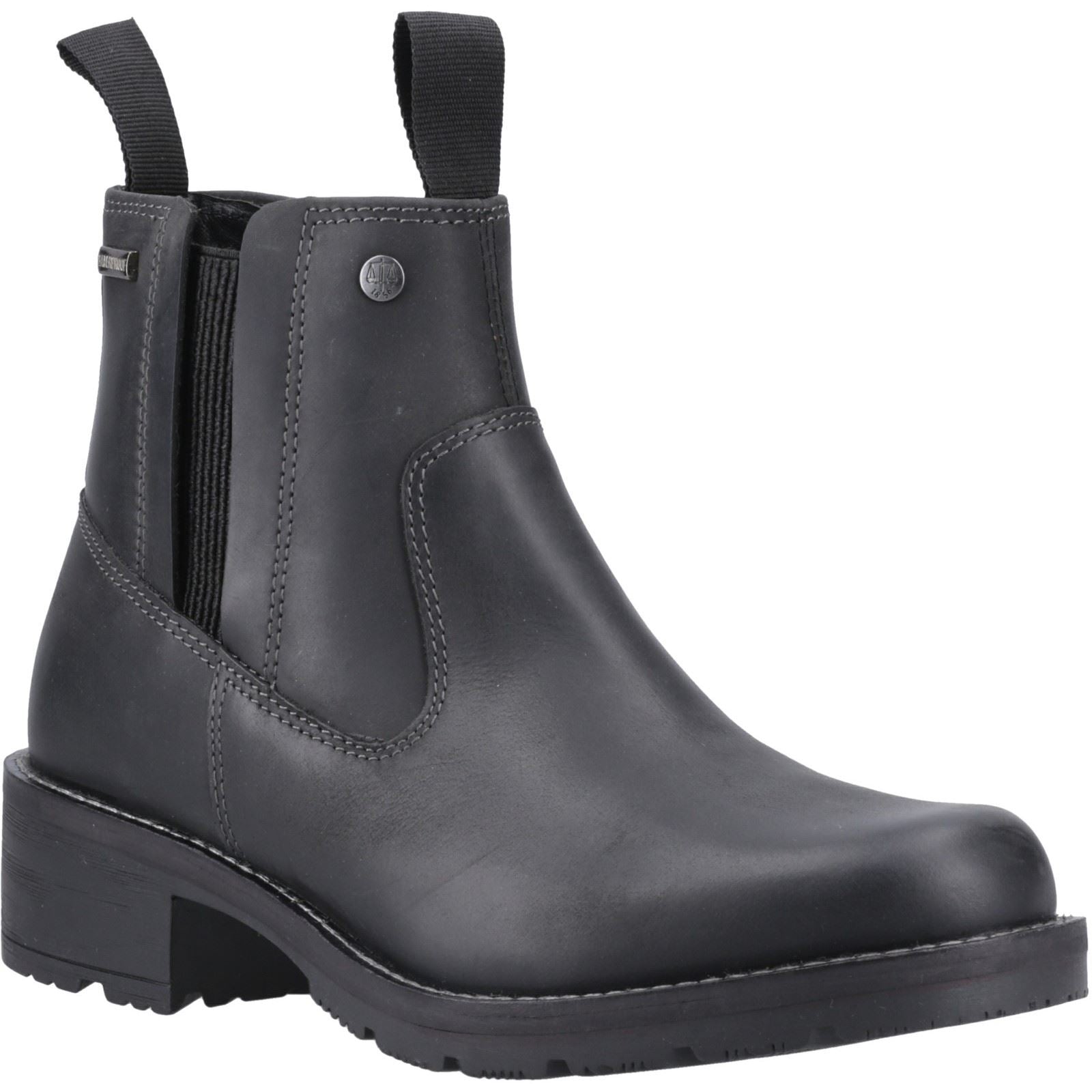Hunter Skye Dealer Boot Leather Women's Black Boots