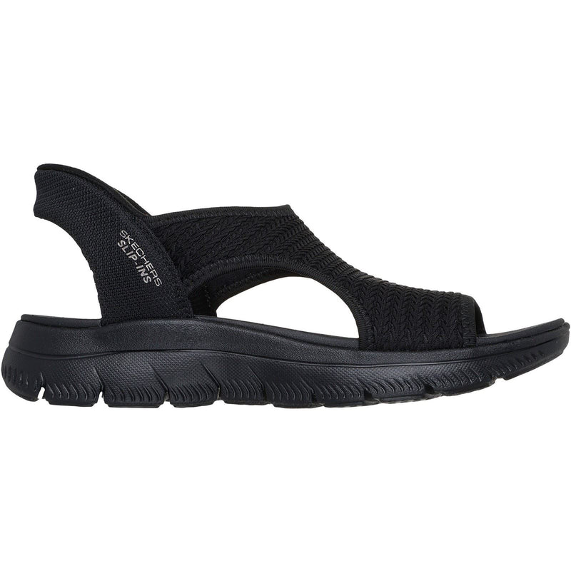 Skechers Summits Sweetly Evolved Textile Women's Black Sandals