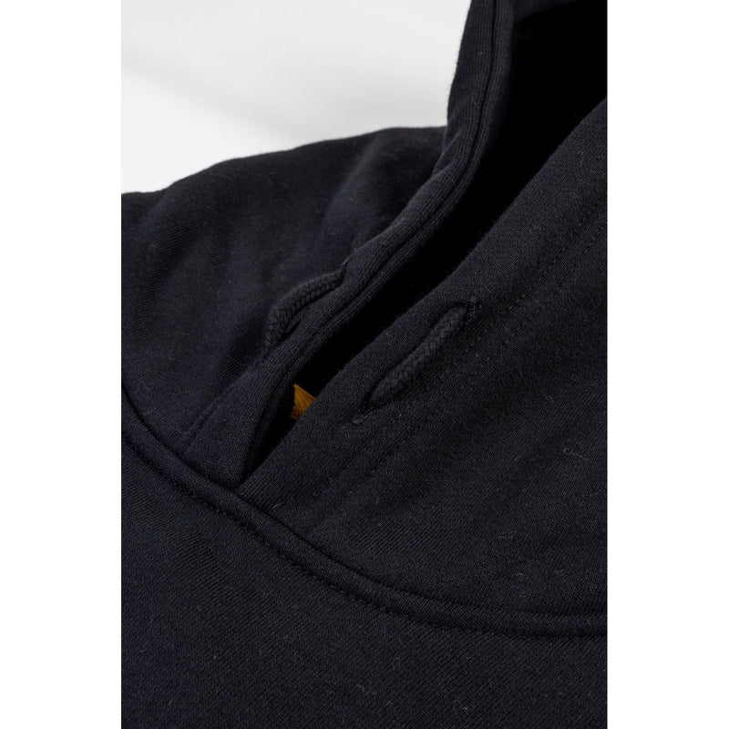 Caterpillar Trademark Banner Long Sleeve Cotton Men's Red T-Shirt