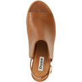 Dune Joupin Leather Women's Tan Sandals
