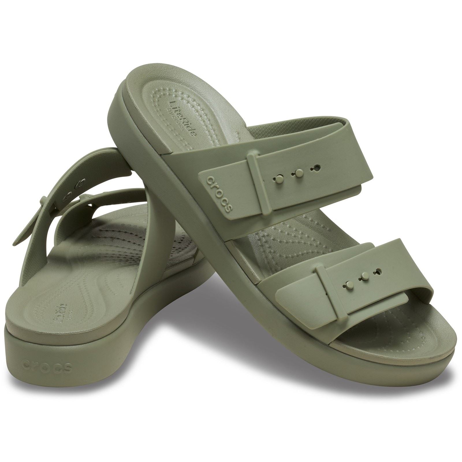 Crocs Brooklyn Buckle EVA Women's Cargo Sandals