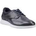 Pod Vantage Leather Men's Navy Lace-Up Shoes