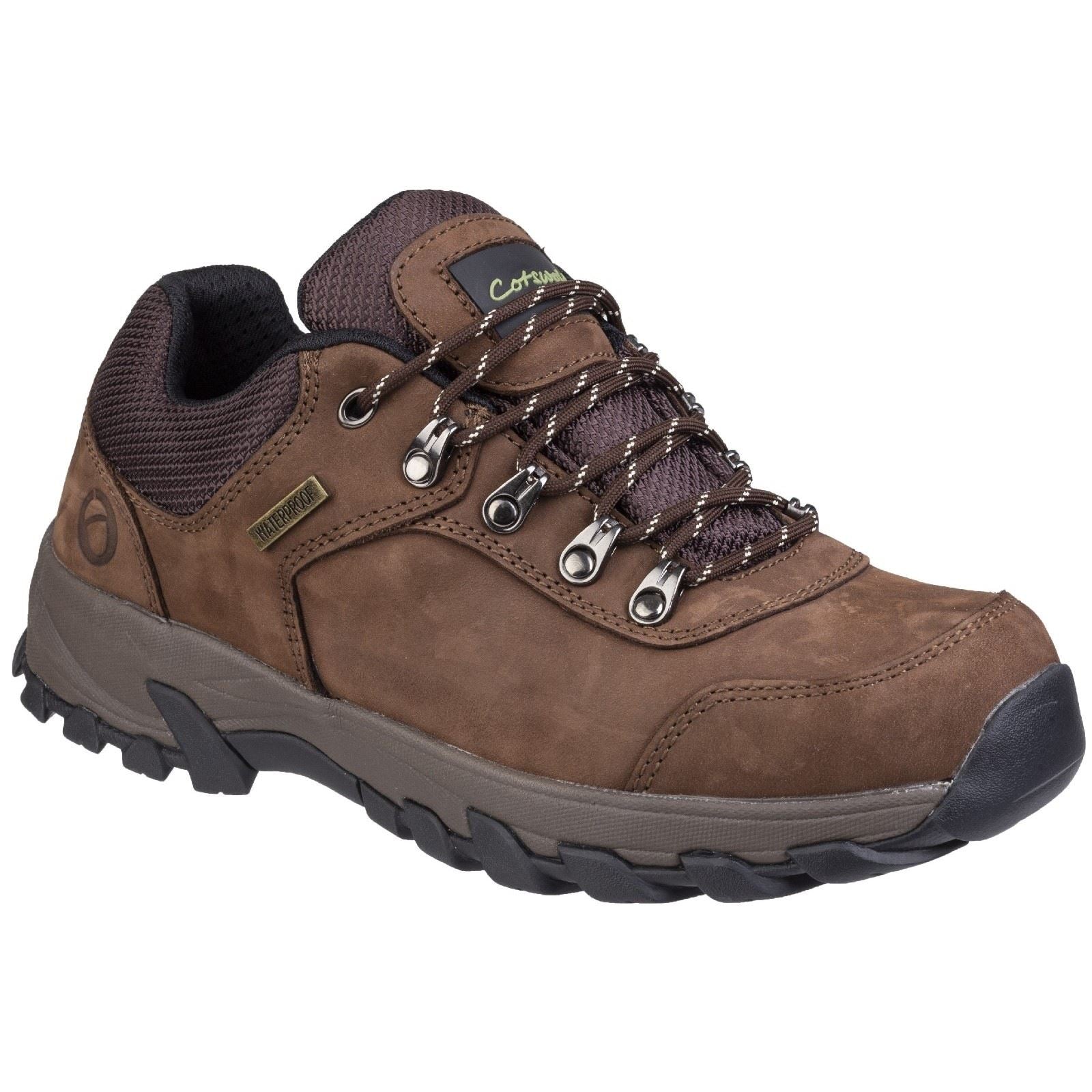 Cotswold Hawling Leather Men's Brown Hiking Boots