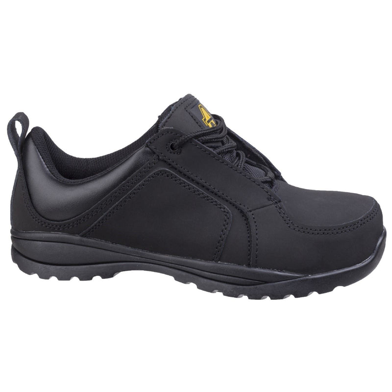 Amblers Safety FS59C Leather Women's Black Safety Trainers