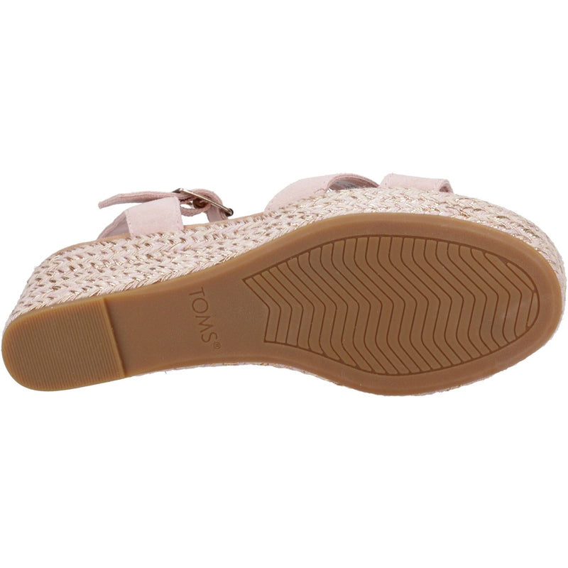 TOMS Audrey Leather Women's Pale Rose Sandals