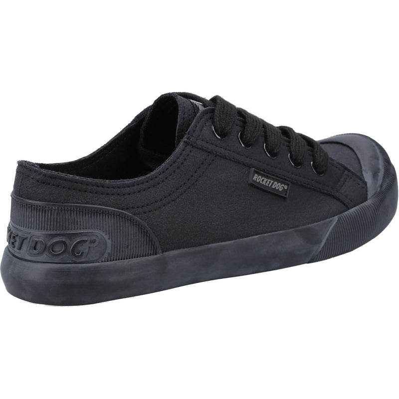 Rocket Dog Jazzin Fable Synthetic Women's Black Sneakers