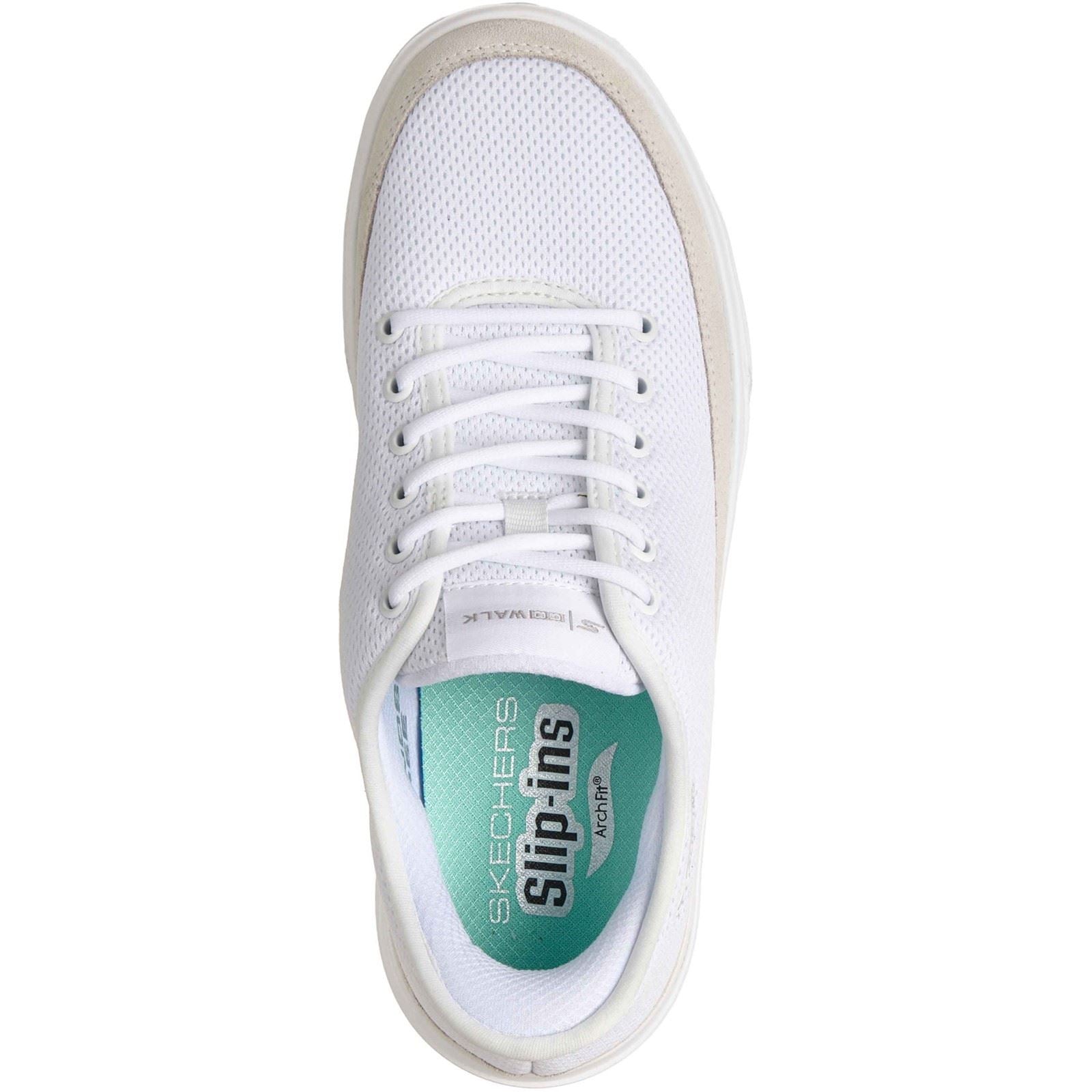 Skechers GoWalk Commuter Textile Women's White Standard Trainers
