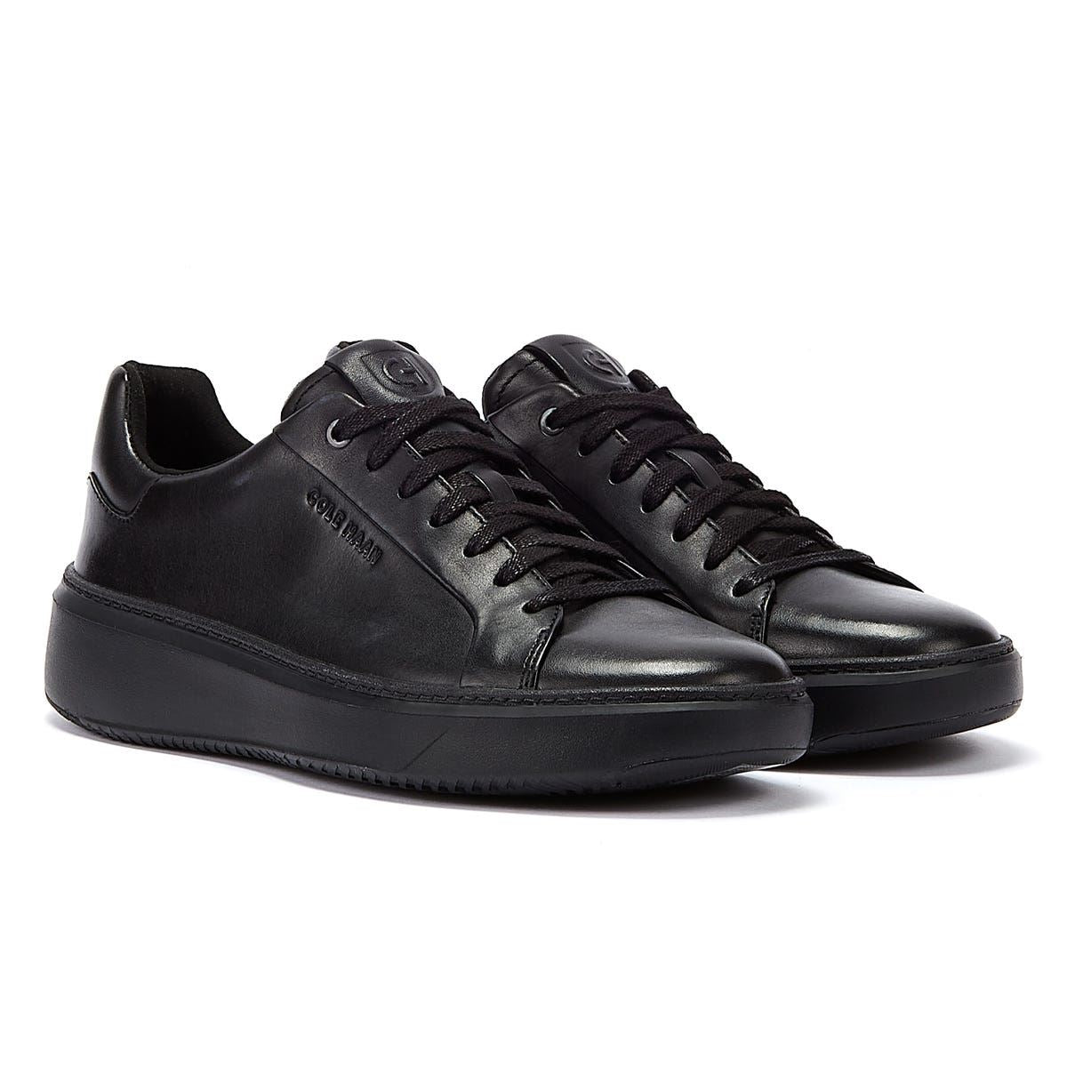 Cole Haan Grandprø Topspin Leather Men's Black Sneakers