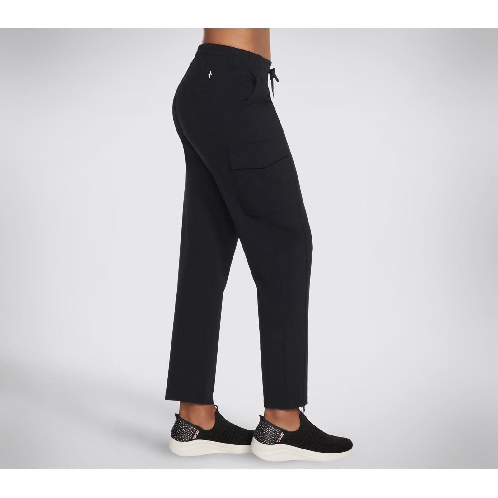 Skechers Slip-Ins Cargo Women's Black Cargo Pants