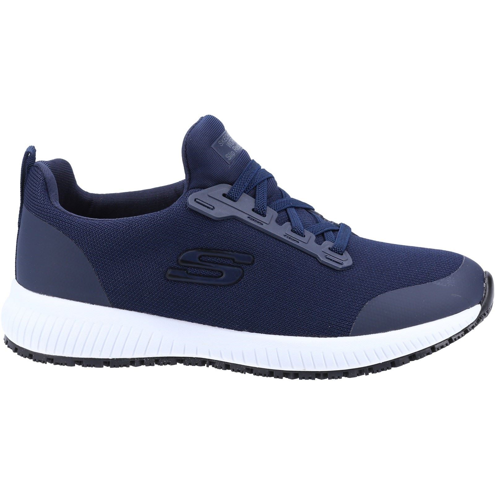 Skechers Workwear Squad SR Textile Women's Navy Safety Sneakers