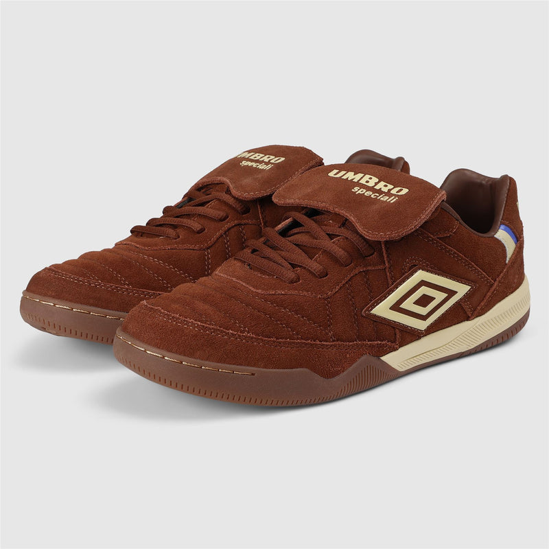 Umbro Speciali TR Suede Dark Brown/Cream Trainers