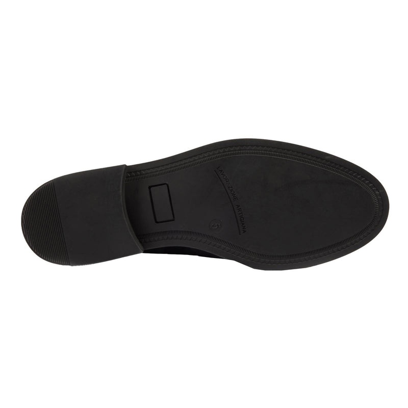 Pod Islay Leather Girls's Black Loafers