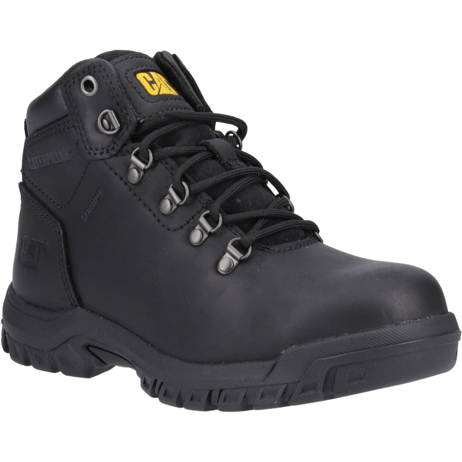 Caterpillar Mae Leather Women's Black Safety Boots