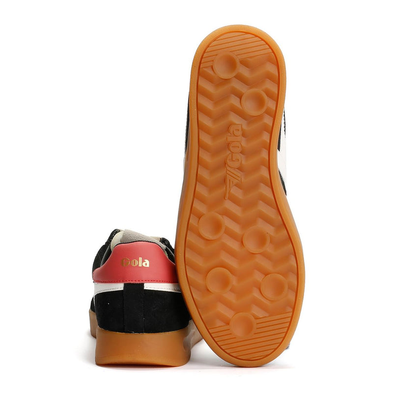 Gola Cyclone Suede Women's Black/Off White/Coral Sneakers