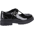 Hush Puppies Fiona Patent Junior Leather Girls's Black Shoes
