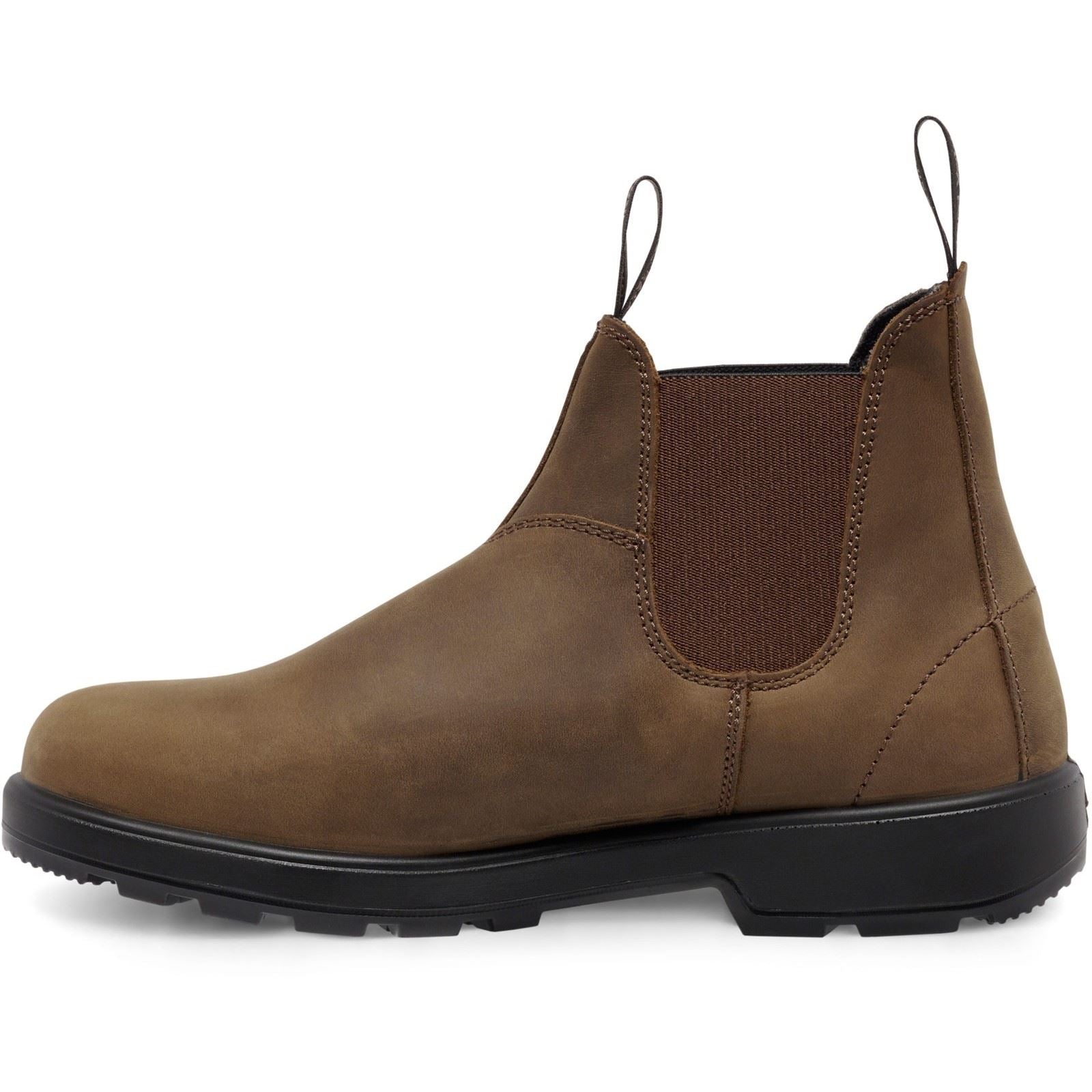 Hard Yakka Brunswick Leather Men's Saddle Brown Nubuck Boots