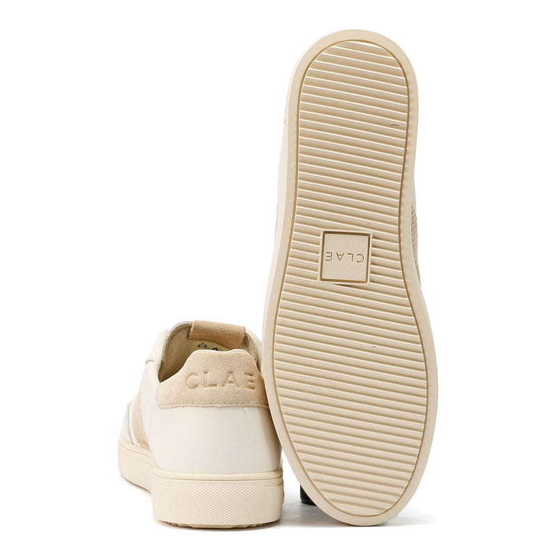Clae Davis Men's Off White/Safari Sneakers