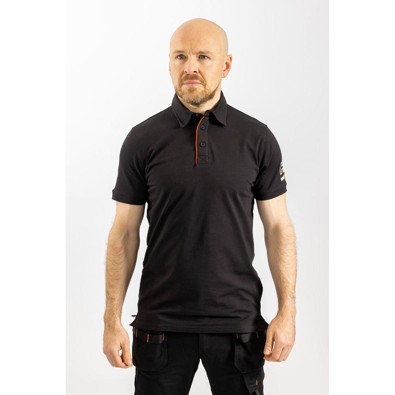 Helly Hansen Workwear Kensington Cotton Men's Black Polo Shirt