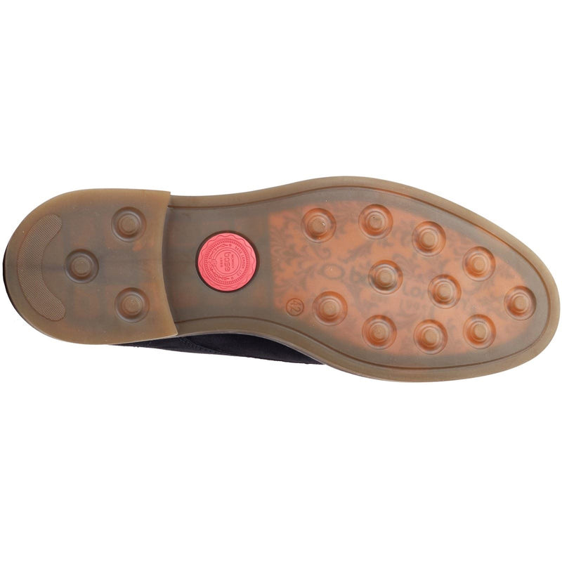 Base London Knebworth Leather Men's Navy Boots