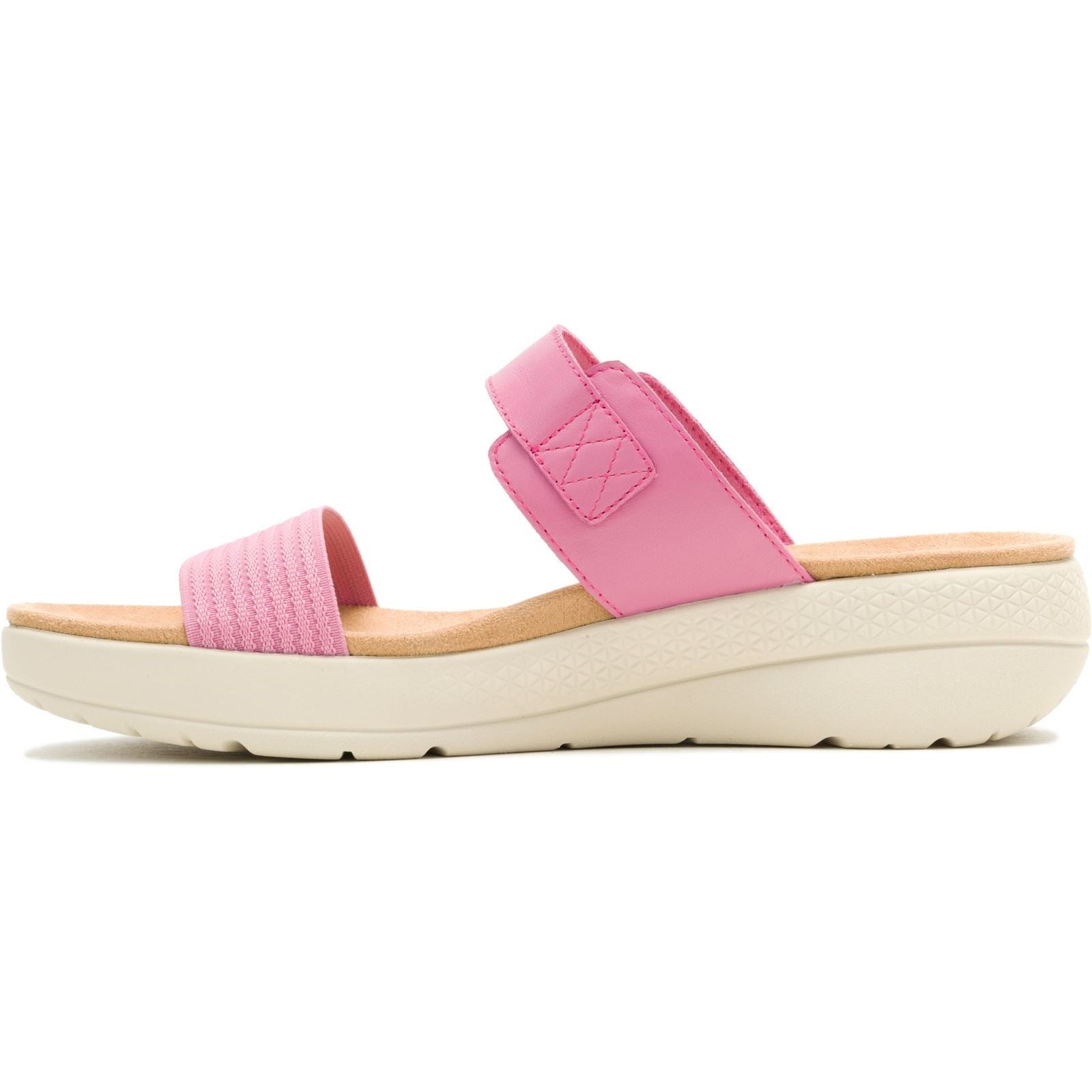 Hush Puppies Breathe Gore Leather Women's Rose Standard Sandals