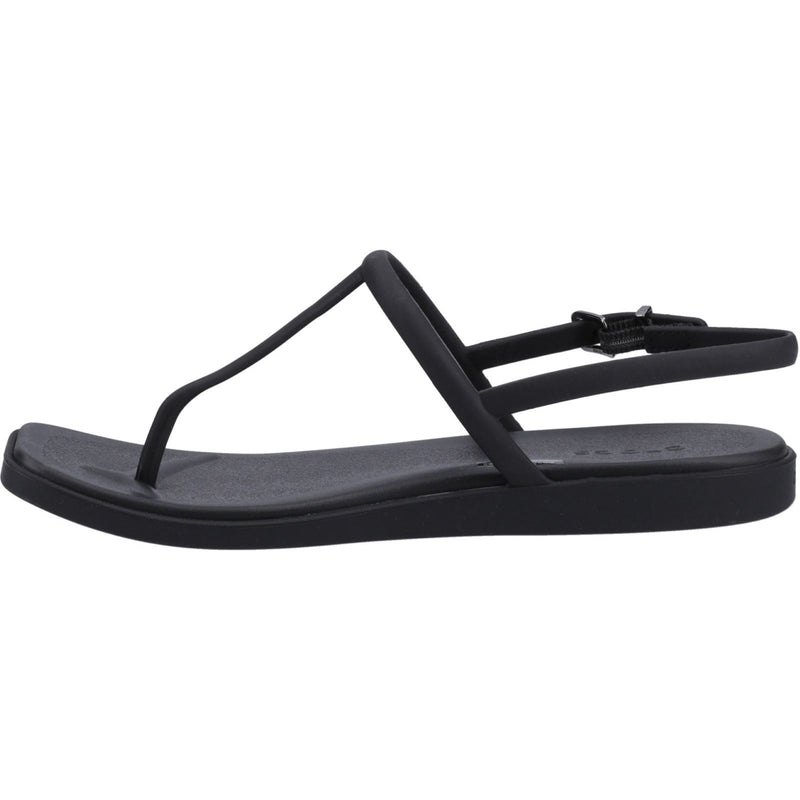 Crocs Miami Thong Flip Synthetic Women's Black Sandals