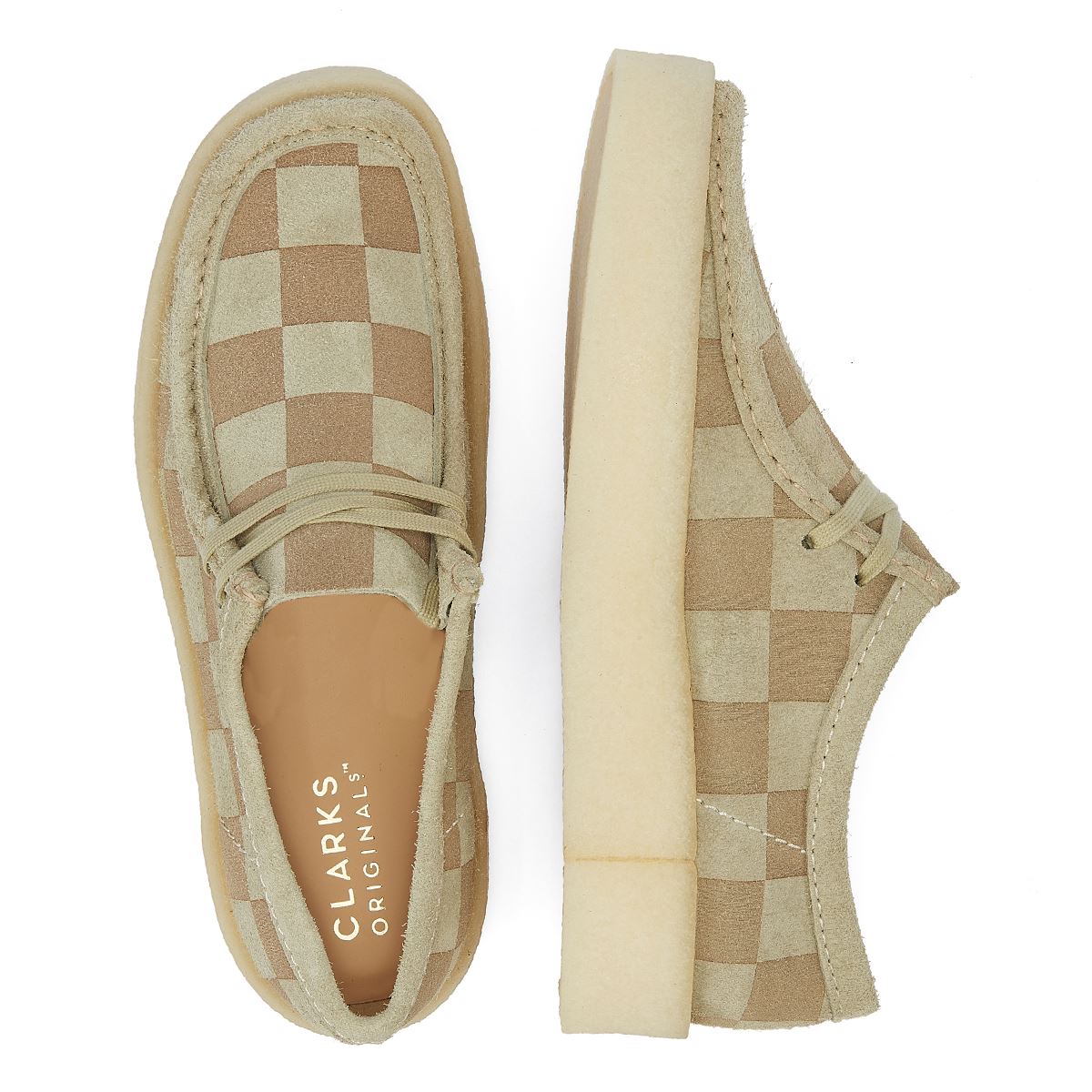 Clarks Originals Wallabee Cup Check Men's Maple Boots