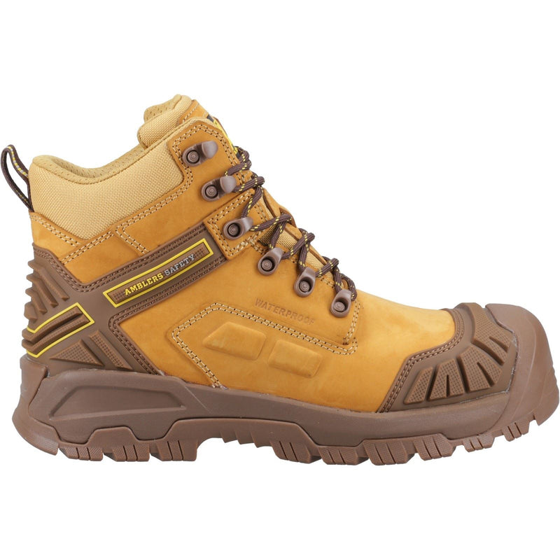 Amblers Safety Ignite Leather Honey Safety Boots