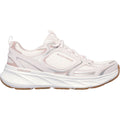 Skechers Edgeride Silver Eclipse Synthetic Women's Pink Trainers
