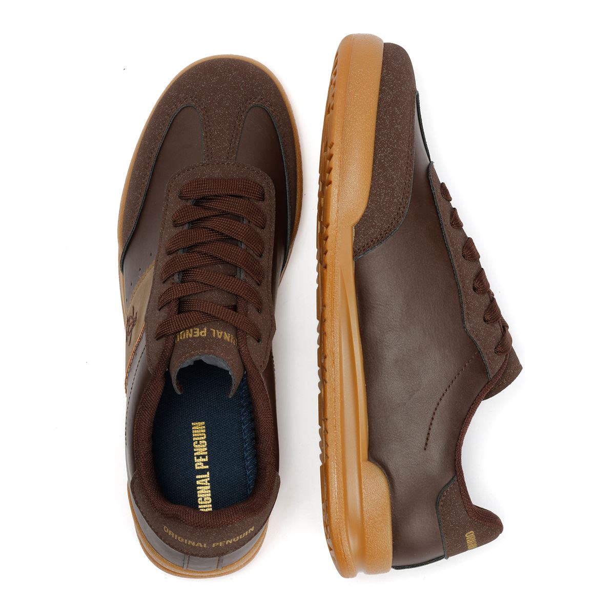 Penguin Giovanni Men's Chocolate Sneakers