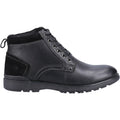 Hush Puppies Dean Leather And Suede Men's Black Boots